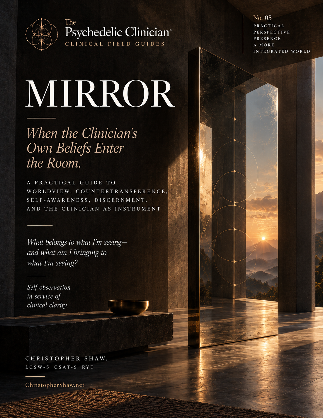 Clinical Field Guide 05: When the Clinician’s Own Beliefs Enter the Room