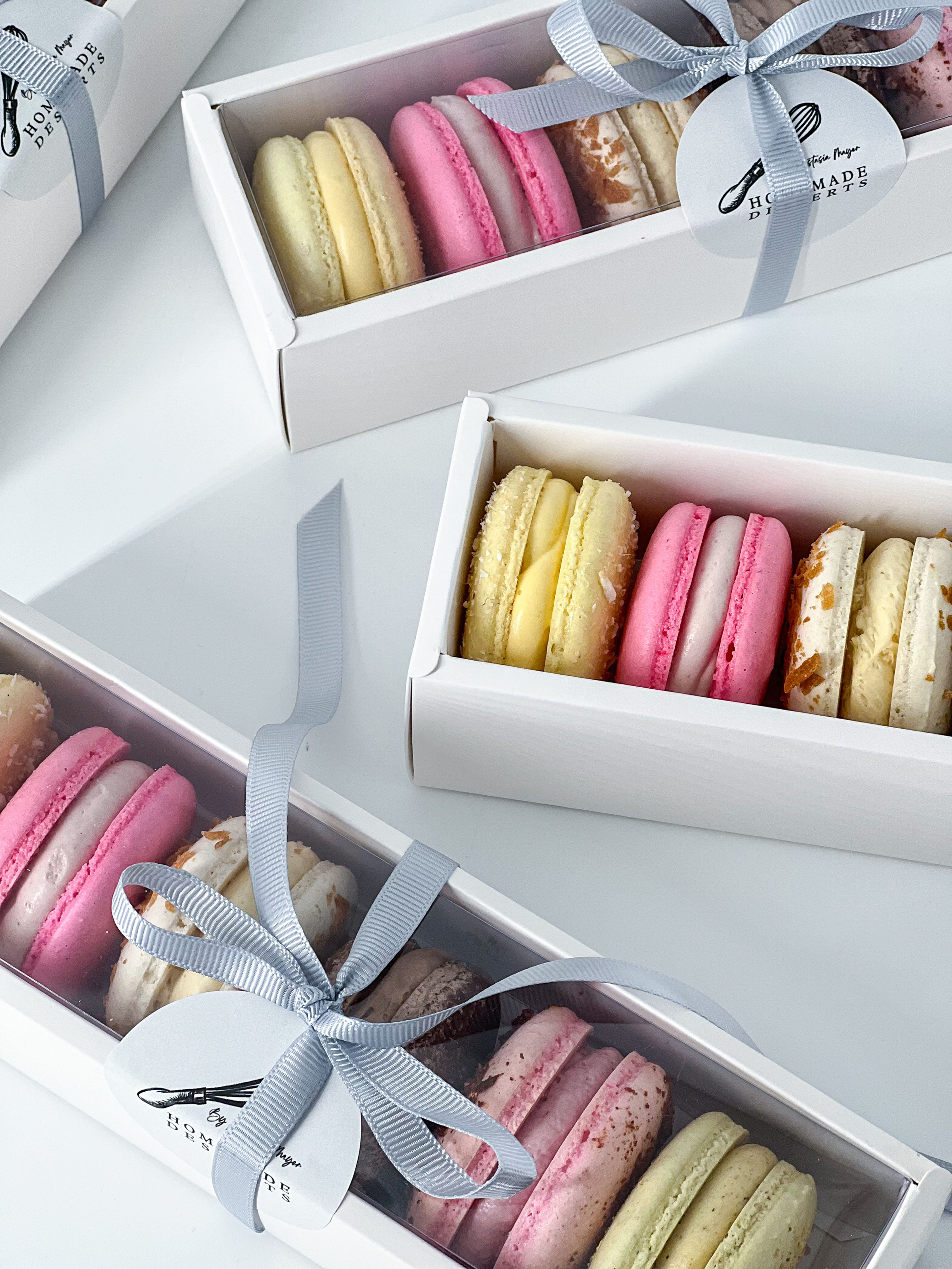 Macaroons 6 pcs in the box