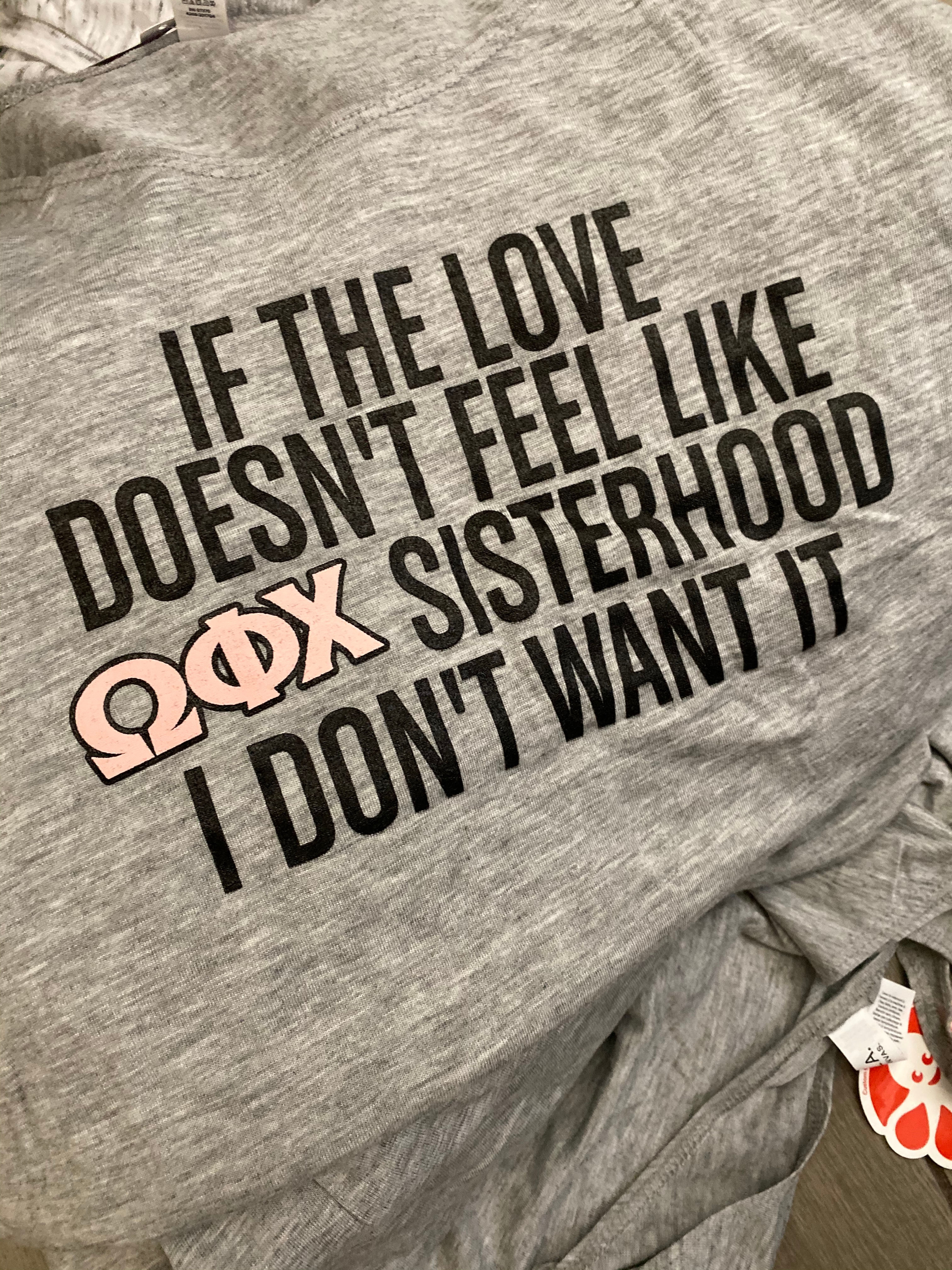 If The Love Flowy Tank in Gray