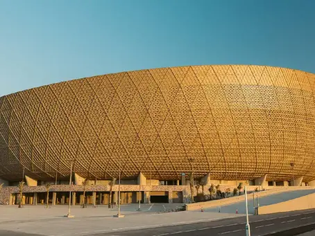 A football stadium in Qatar