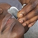 close up of Gua Sha facial massage