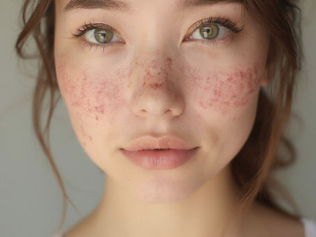 compromised skin barrier from chronic stress