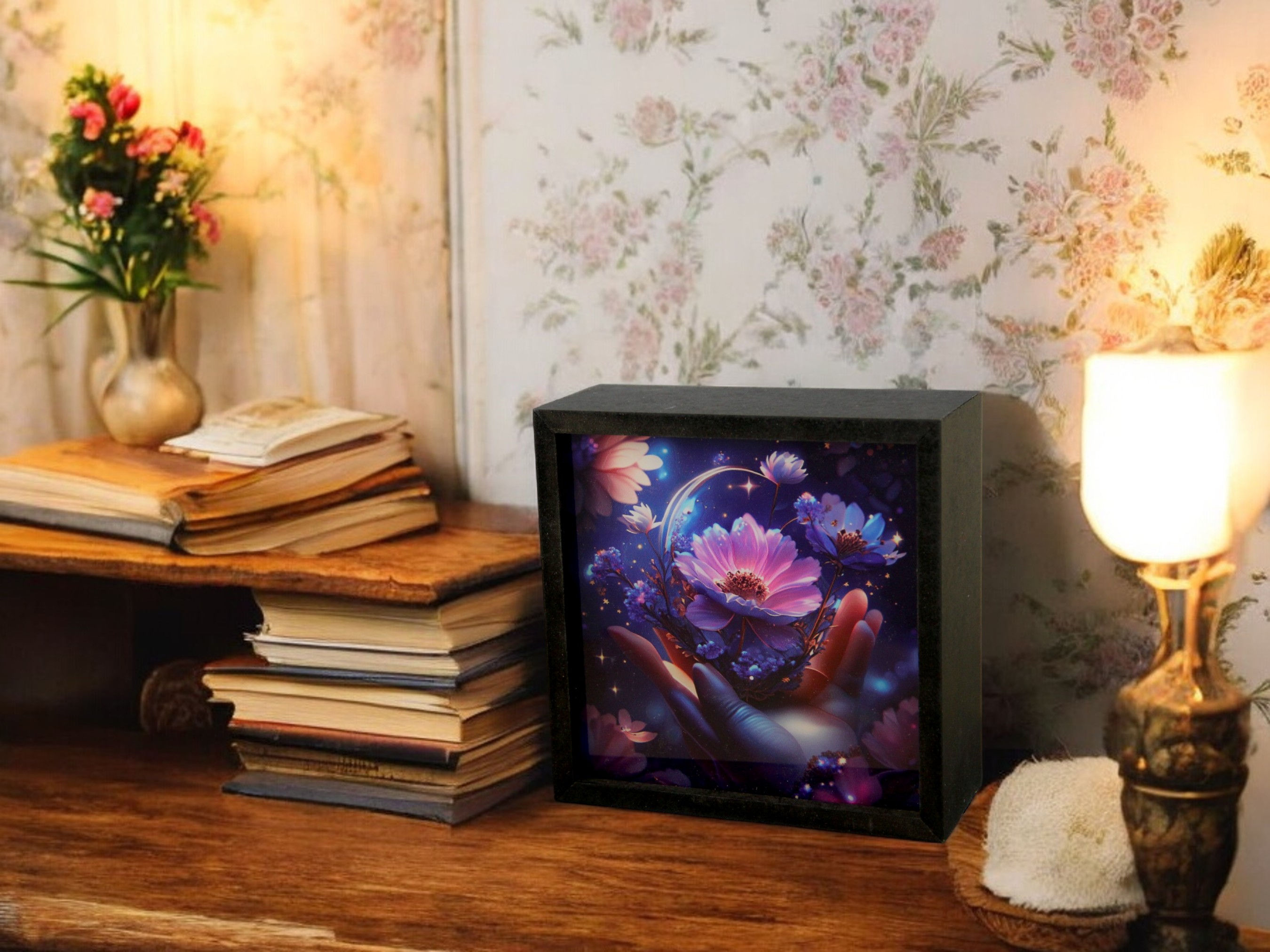 Çiçek Gece Lambası