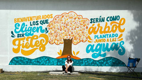 Murales Lettering