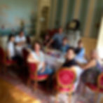 Fall 2017 group at chateau