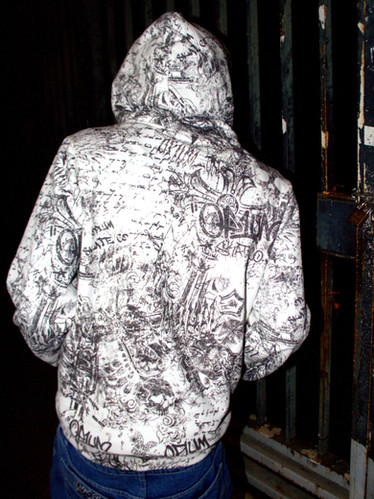 chaos zip up hoodie | Op1um