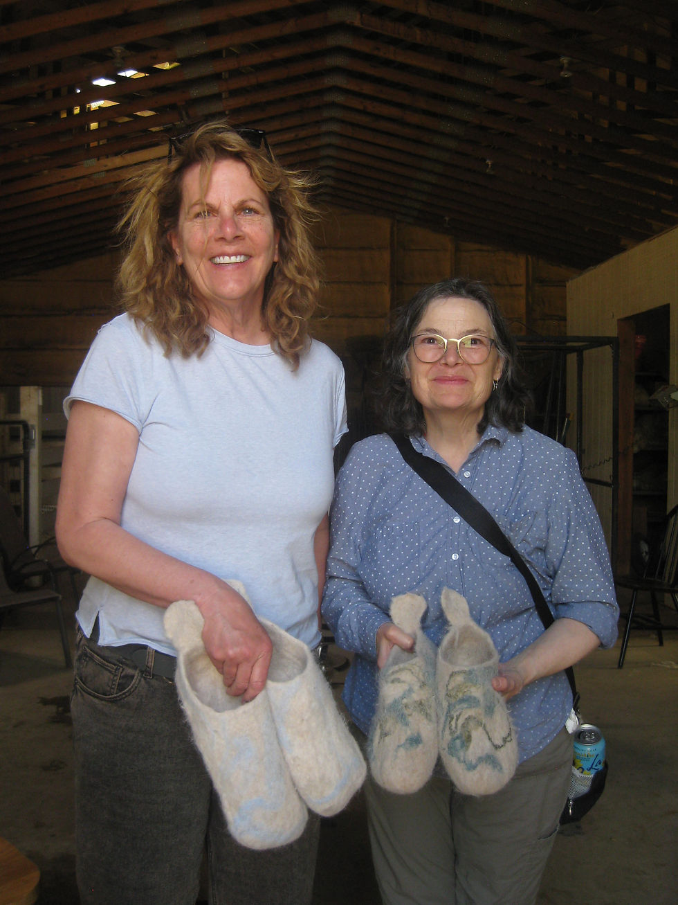 Thumbnail: July Slipper Felting at the Ranch