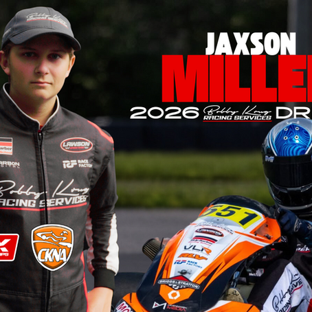 Jaxson Miller to compete with Bobby Krug Racing Services Race Team in 2026