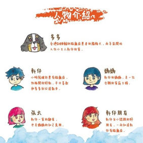 【全人手繪製的兒童故事繪本】