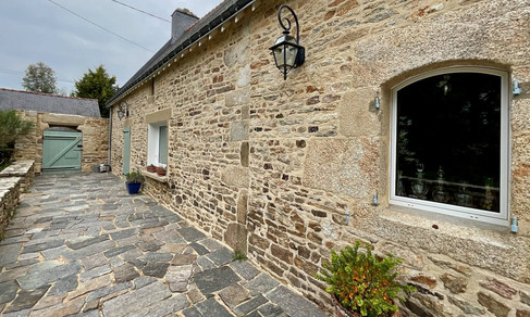 A vendre propriété de deux longères campagne de Lorient, proposée par Maisons de Bretagne, agence à Hennebont | maisonsdebretagne-morbihan.com