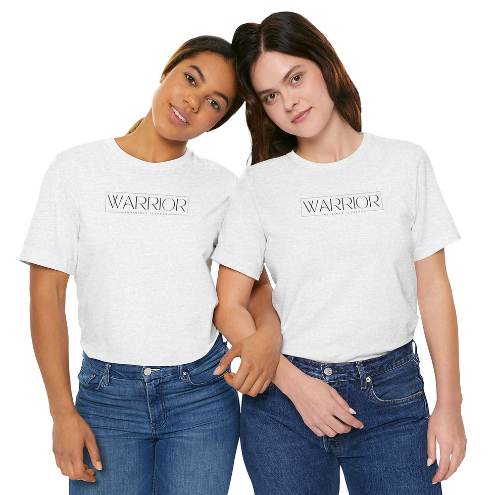 Thumbnail: Invisible Illness Warrior Tee | Chronic Illness Awareness | IIH Awareness