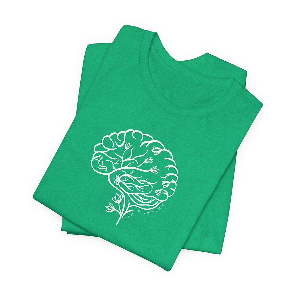 Thumbnail: IIH Warrior Beautiful Brain Tee | Idiopathic Intracranial Hypertension