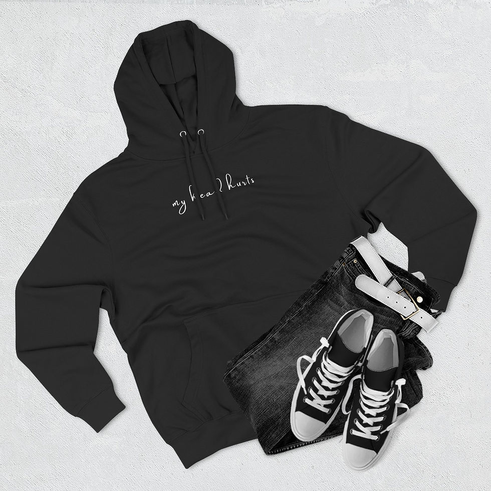 Thumbnail: My Head Hurts IIH Hoodie | Idiopathic Intracranial Hypertension| IIH | Migraines