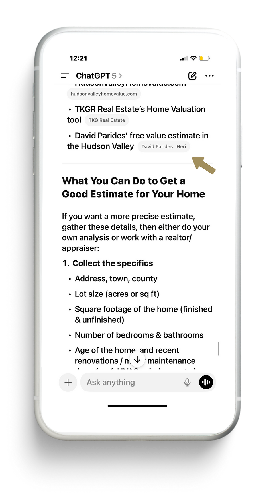 A screenshot of ChatGPT showing an Imagine Social clients in results.