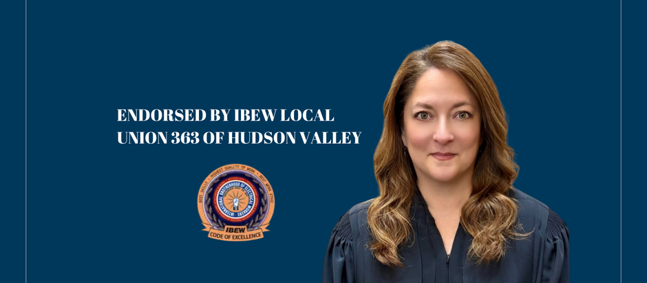 IBEW Local 363 Endorses Judge Audra Schwartz for Re-Election as Monroe Town Justice