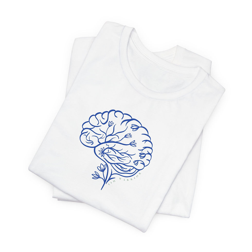 Thumbnail: IIH Warrior Beautiful Brain Tee | Idiopathic Intracranial Hypertension