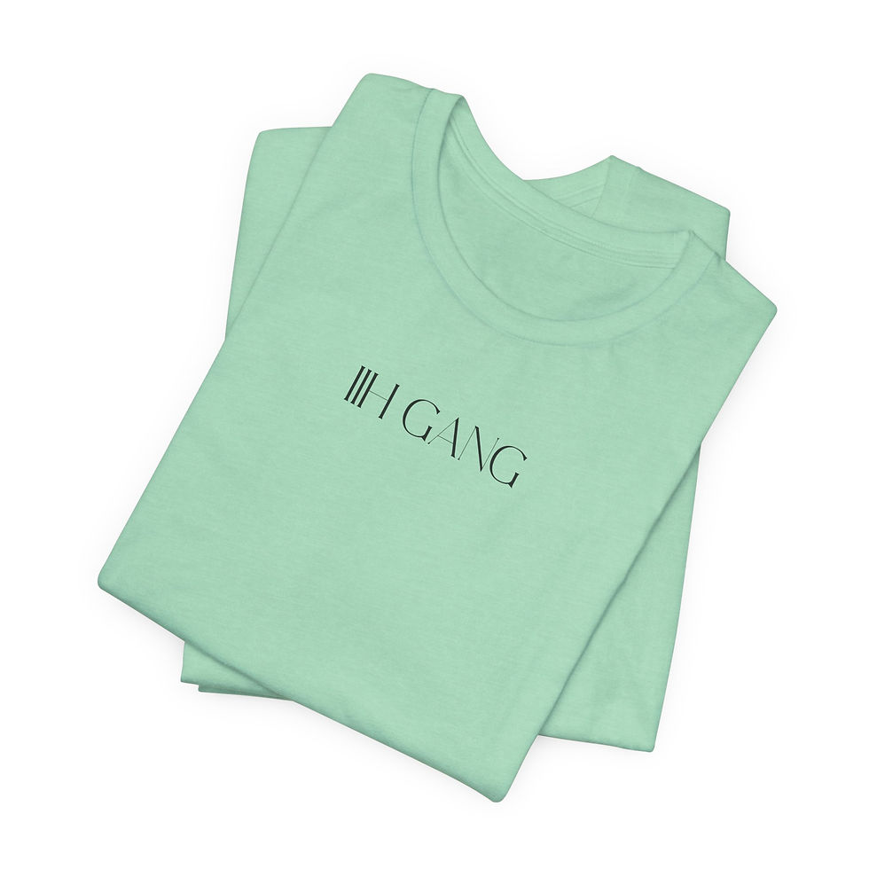 Thumbnail: IIH Gang Short Sleeve Tee | Idiopathic Intracranial Hypertension Awareness IIH 