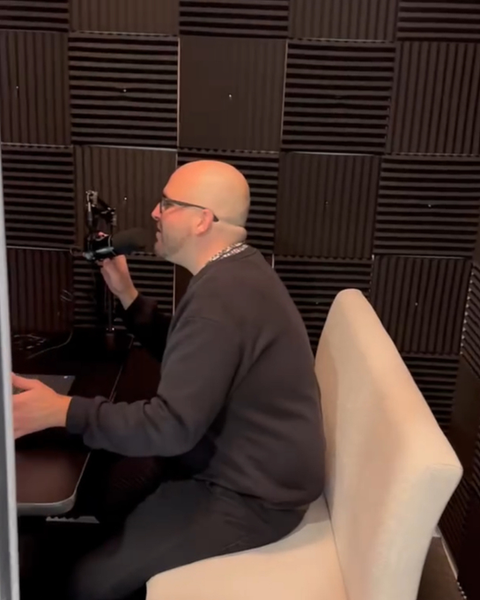 The podcast studio amenity at The Pulse OKC in downtown Oklahoma City.