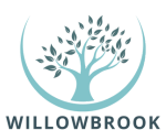 The logo for WillowBrook Apartments in Pensacola, Florida.