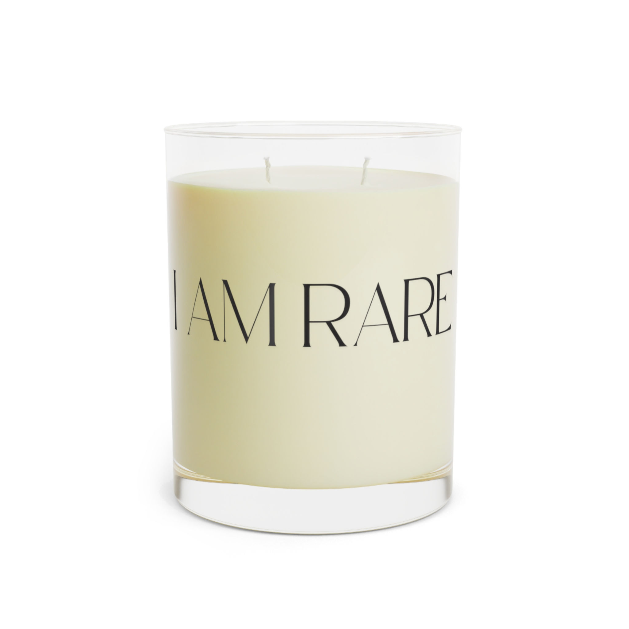 "I AM RARE" Luxury Glass Candle | Rare Disease Awareness | IIH Awareness