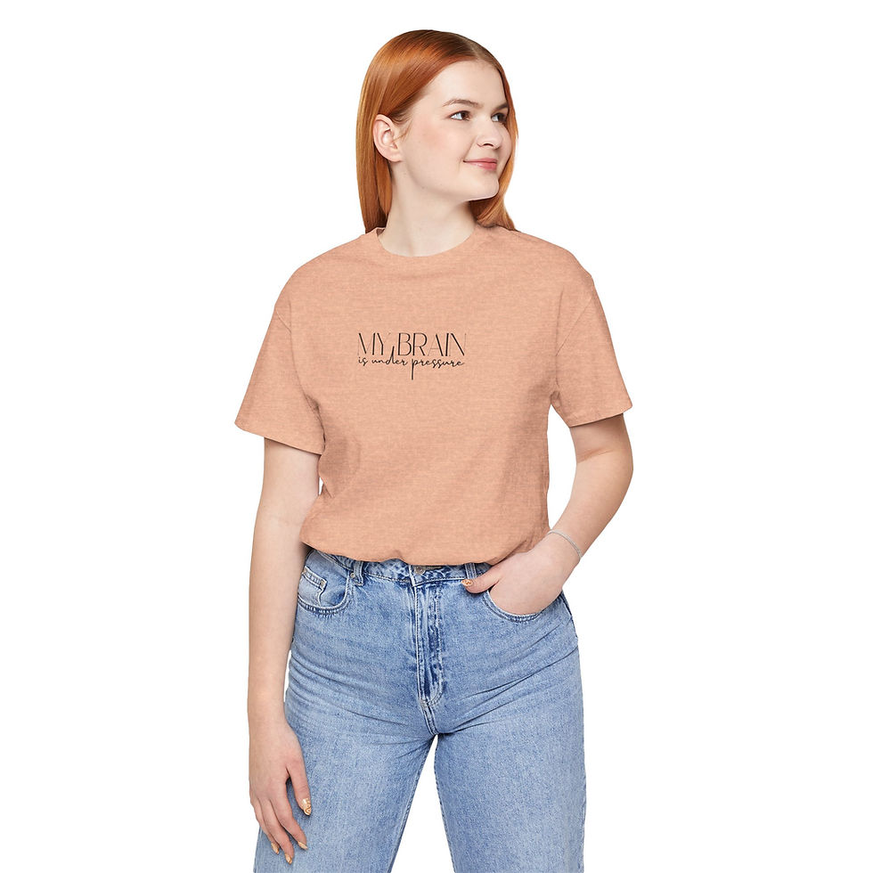 Thumbnail: My Brain is Under Pressure Tee | Idiopathic Intracranial Hypertension Awareness