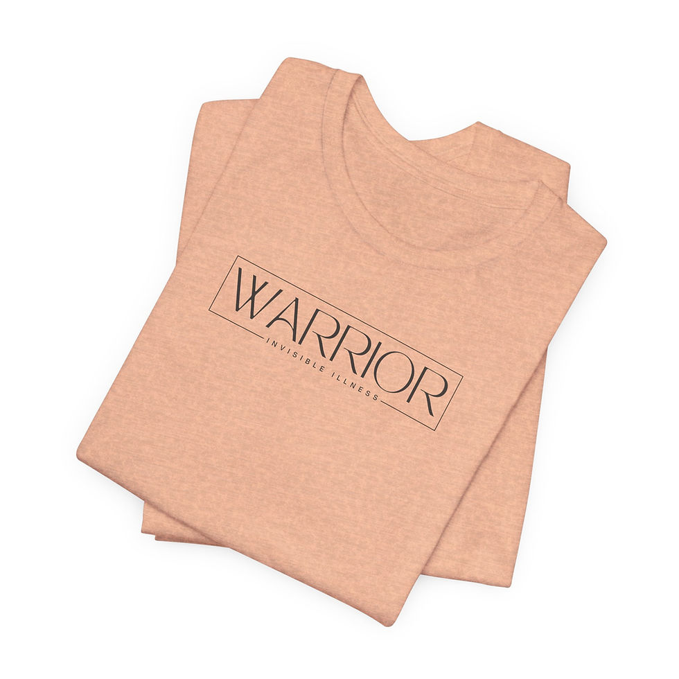 Thumbnail: Invisible Illness Warrior Tee | Chronic Illness Awareness | IIH Awareness