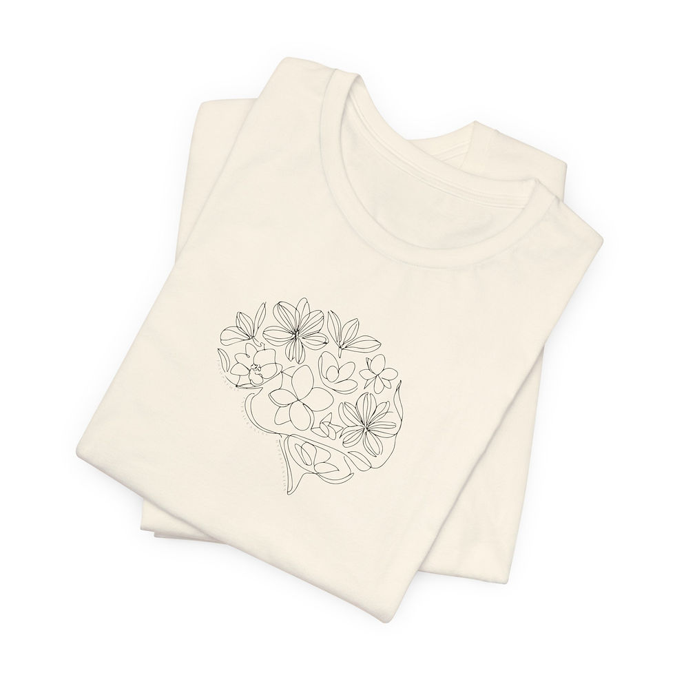 Thumbnail: Beautiful Brain in Chaos Tee for IIH | Idiopathic Intracranial Hypertension IIH