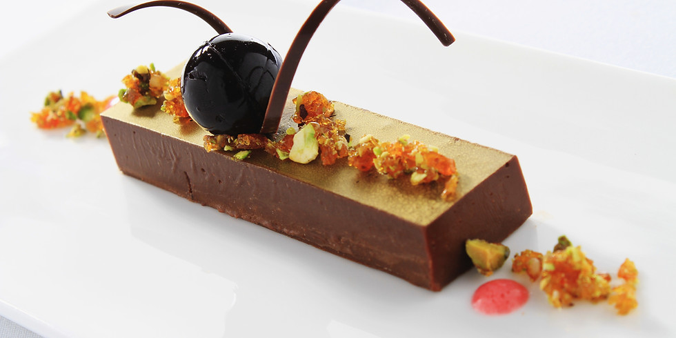 moderne Patisserie-Kompositionen