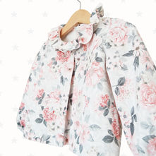 Blusa camisa cuello volante