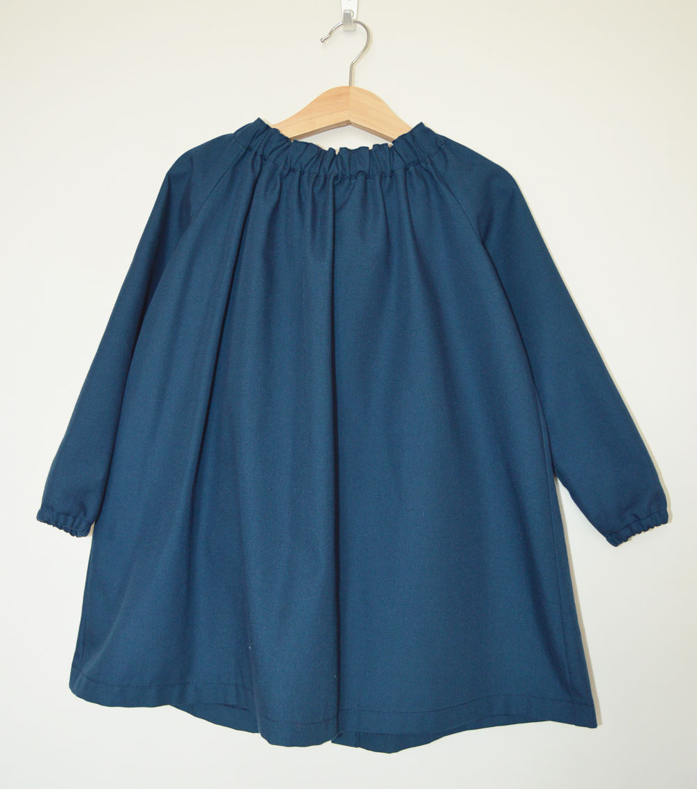 REF.1507 VESTIDO BÁSICO AZUL MARINO