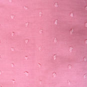 El tejido plumeti es una tela ligera y transparente, generalmente de algodón o tul, que se distingue por tener pequeños bordados en relieve (normalmente puntos) distribuidos de forma regular. Se utiliza en la confección de blusas, vestidos y ropa infantil, gracias a su aspecto delicado y romántico.
Para cualquier consulta estamos disponibles en info.frambuesahappy@gmail.com, por whatsapp 625 95 69 92 o en nuestro enlace de consultas.