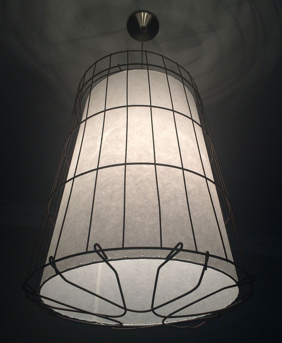 WASTE BIN with inner shade