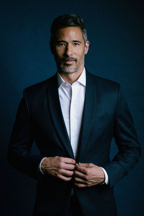 Executive portrait of Michael Chu captured by Dallas portrait photographer Tanner Garza at Flocc Studio.