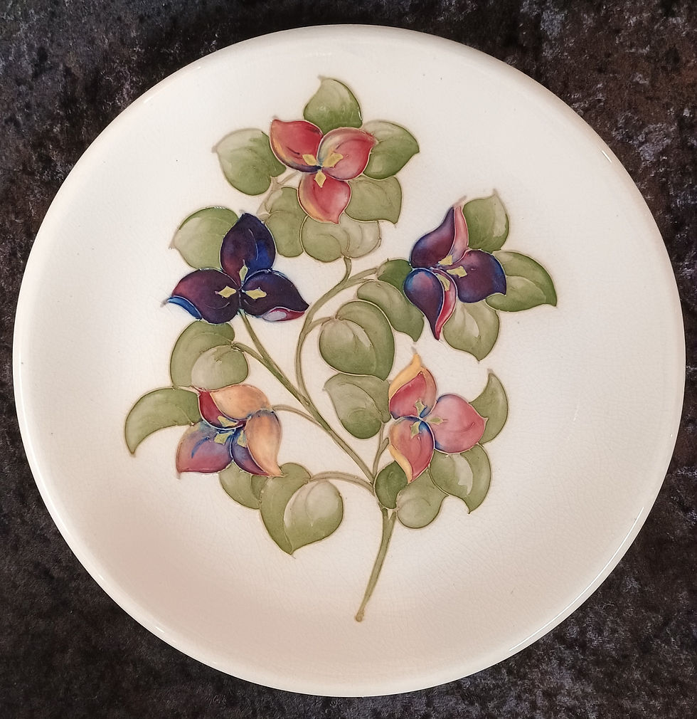 Thumbnail: Moorcroft Bougainvillea Plates