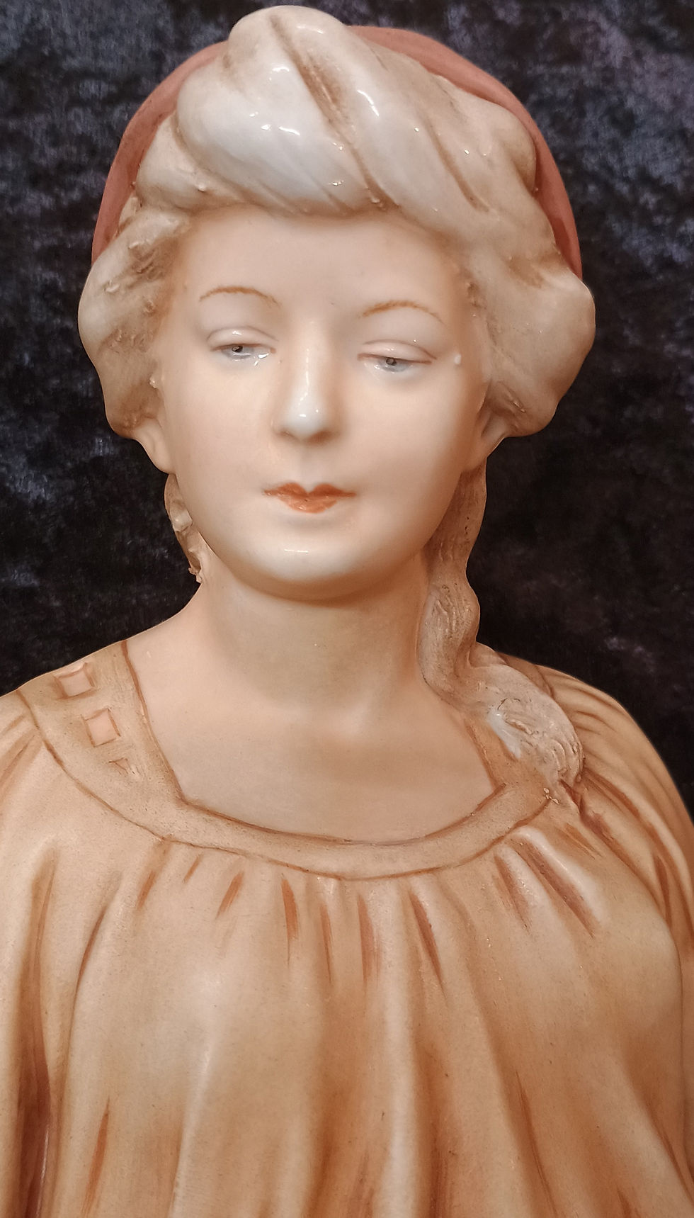 Thumbnail: Large Royal Dux Shepherdess