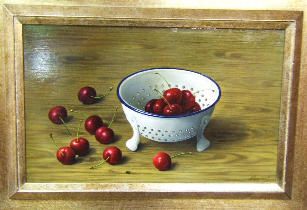 Thumbnail: Nadine Lundahl Still Life Oil Paintings