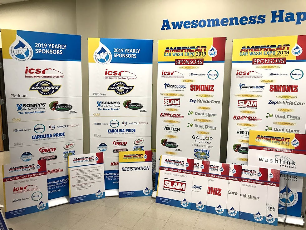 event marketing signage