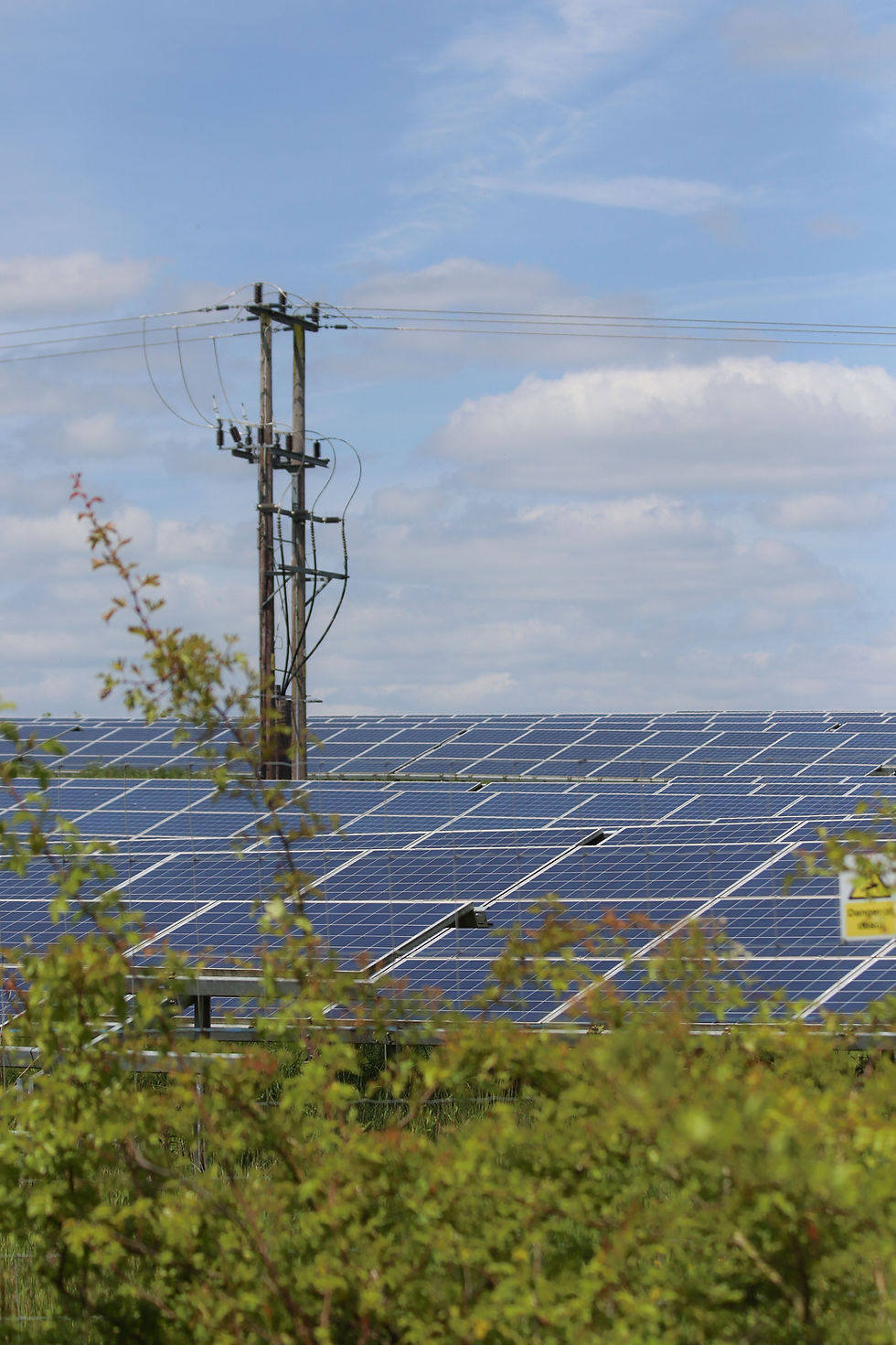 How much of Norfolk is covered in solar farms? Picture obtained from Pexels, from Boys in Bristol Photography