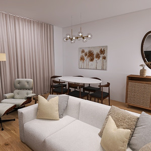 Serene and Timeless Living Space