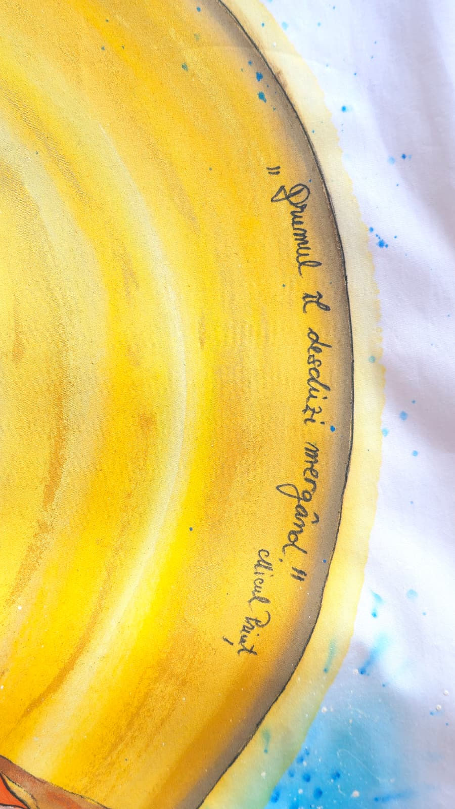 Miniatură: Călător Cămaşă pictată - Micul Prinţ şi Luna