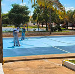 Reforma da Praça Odilon Correia Lima avança em Herculândia