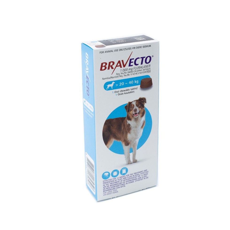 Thumbnail: Bravecto Chewable Tick & Flea Tablet