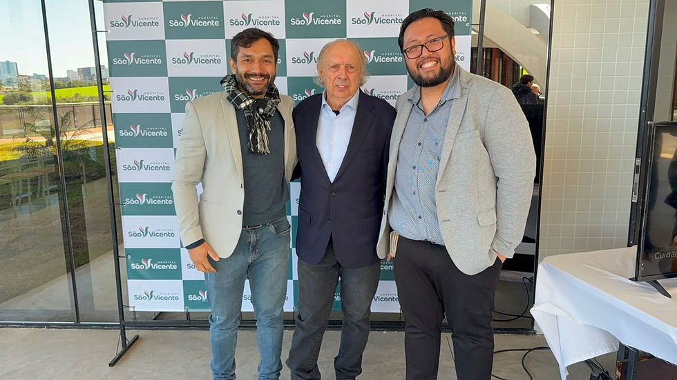 Equipe Envereda Arquitetura na Inauguração do Hospice São Vicente de Paulo