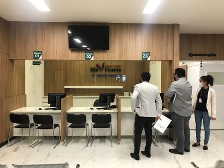 Equipe Envereda Arquitetura na aprovação Sanitária