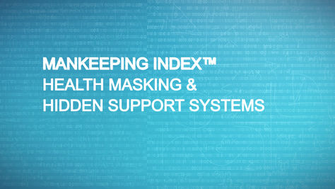Mankeeping Index™: Health Masking, Hidden Support Systems, and Male Dependency in Heterosexual Relationships