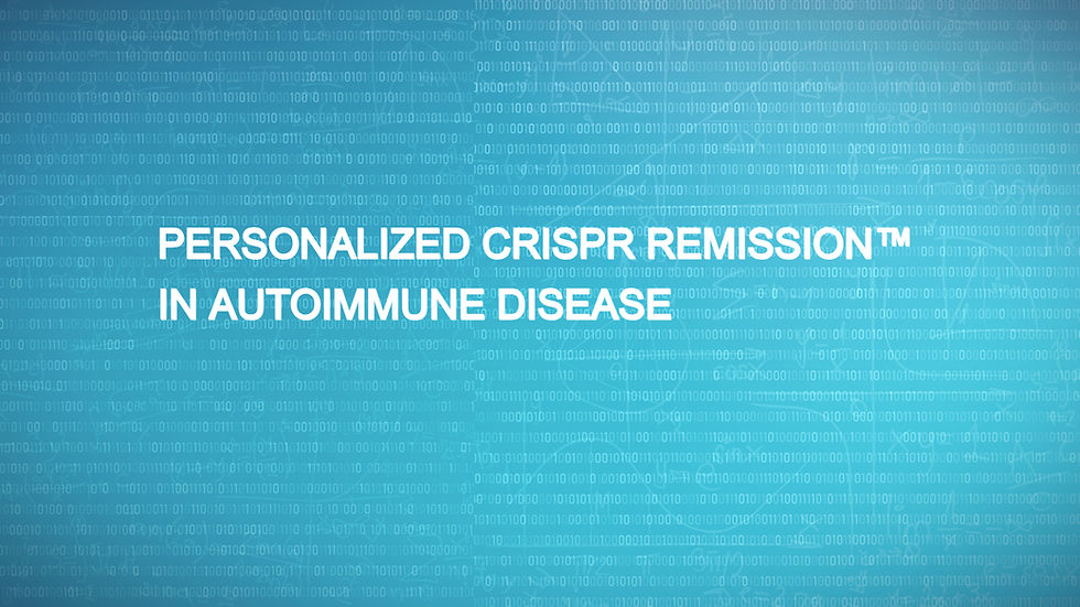 Personalized CRISPR Remission™ in Autoimmune Disease: A State-Dependent Gene Editing Framework for Durable Immune Reset