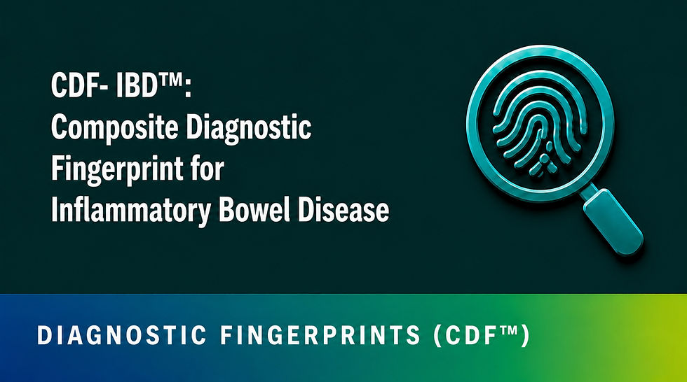 CDF-IBD™: Composite Diagnostic Fingerprint for Inflammatory Bowel Disease