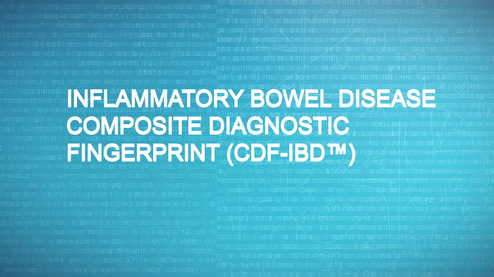 CDF-IBD™: Composite Diagnostic Fingerprint for Inflammatory Bowel Disease