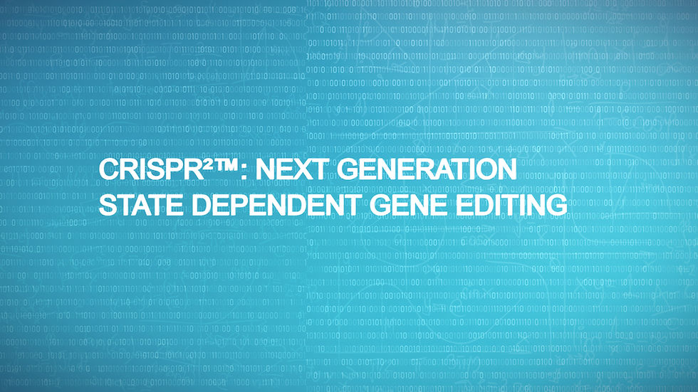 CRISPR²™: A Next-Generation State-Dependent Gene Editing System for CRISPR Remission in ME/CFS and IACCs