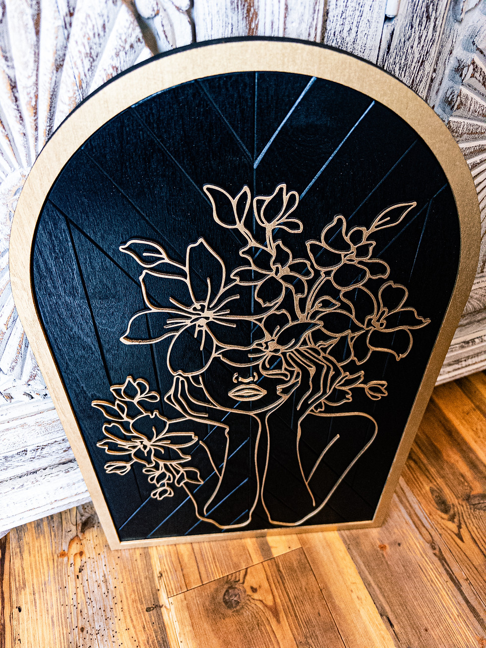 Thumbnail: Floral Muse Arch Wall Art